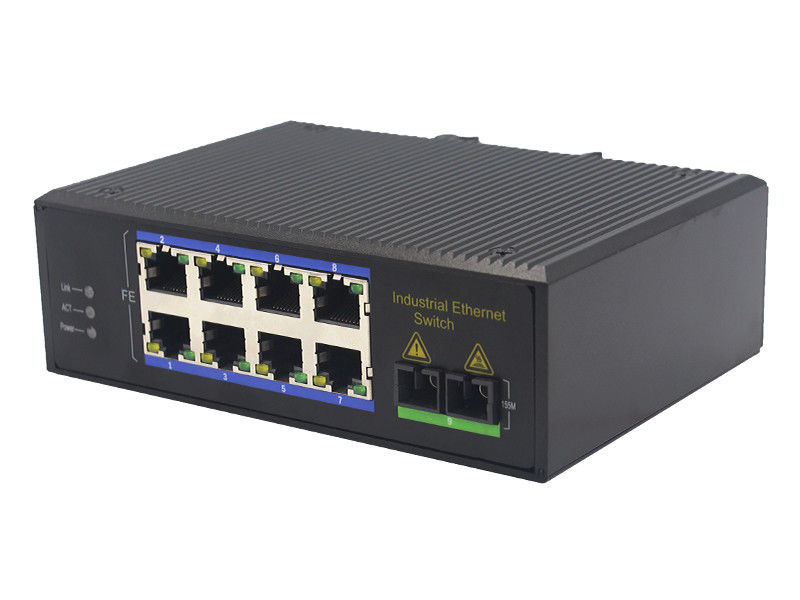 порт переключателя MSE1108 8 локальных сетей оптического волокна 10Base-T 100M