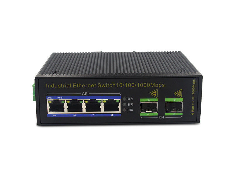 переключатель локальных сетей волокна 100Base-T 3W IP40 MSG1204 1000M
