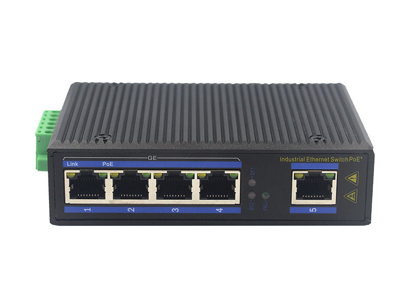 Переключатель IP40 MSG1204P 1000M локальных сетей PoE волокна 4 port10Base-T
